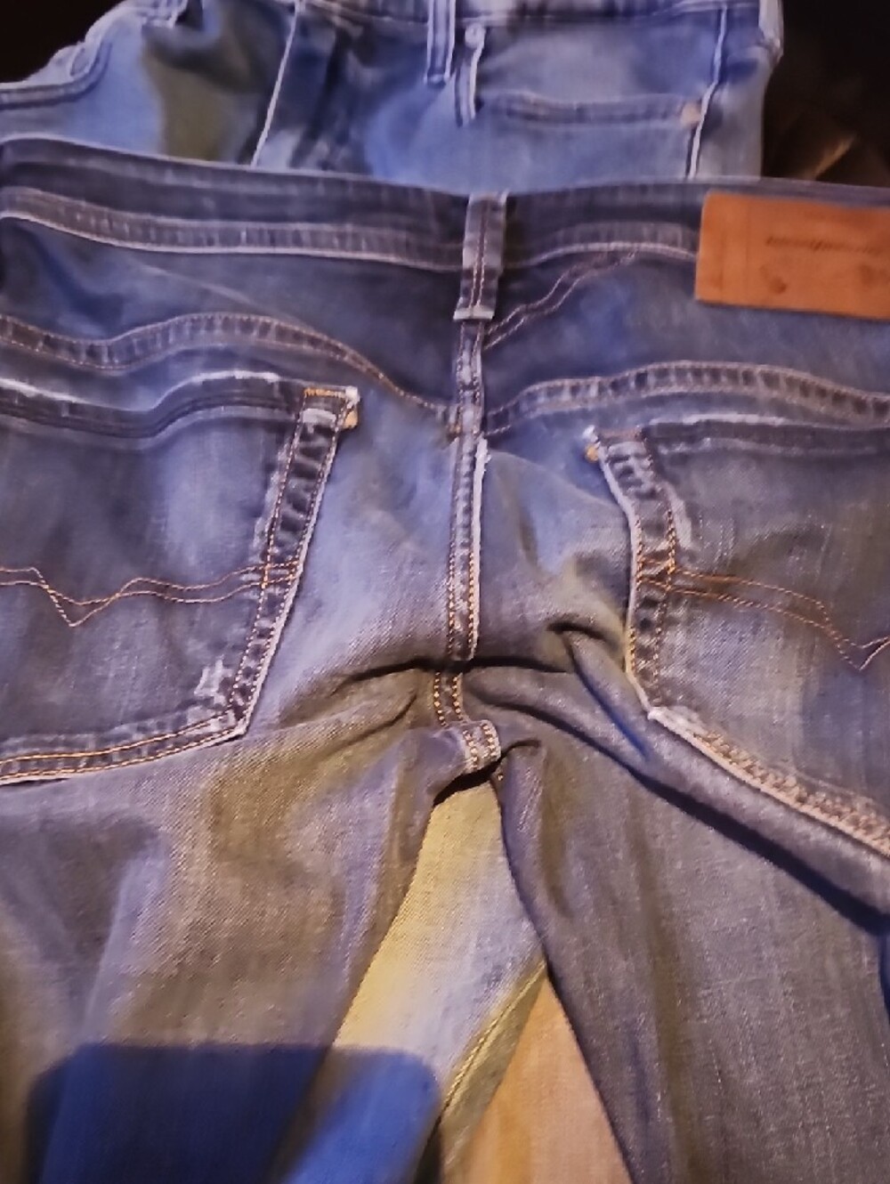 Diesel Men's Dark Blue Straight Jeans Reg $295.00 - Picture 2 of 3